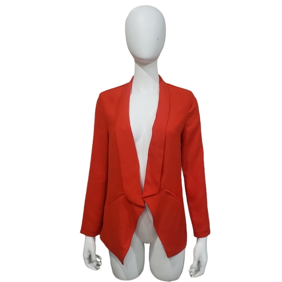Miss Punctuality Red Lightweight Blazer - Picture 2 of 11